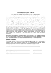 Microsoft Word - EOP Confidentiality HIPAA Agreement[removed]doc