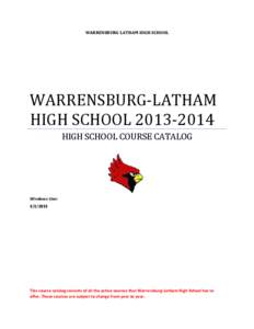 WARRENSBURG-LATHAM HIGH SCHOOL[removed]