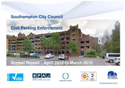 Parking / Parking lot / Pay and display / Multi-storey car park / British Parking Association / Disabled parking permit / Southampton / Parking violation / Parking meter / Transport / Road transport / Land transport
