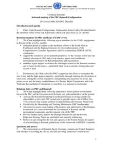 Microsoft Word - Report of CSM Burundi meeting-29Oct08 unofficial.doc