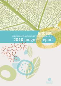 artbeat: REGIONAL ARTS AND CULTURE STRATEGY 2010–[removed]progress report i