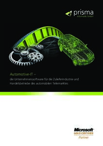 Automotive-IT der prisma informatik