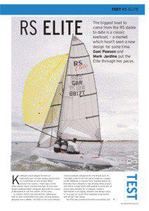 Water / RS Elite / Etchells / Spinnaker / Sportsboat / Sailing / Sail / J/22 / RS Quba / Keelboats / Boating / Watercraft