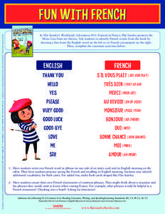 French language / Flat Stanley / Kennesaw /  Georgia / Merci / Languages of Africa / Languages of Canada / Languages of the United States