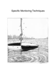 Specific Monitoring Techniques  SECCHI DEPTH TRANSPARENCY (Field SOP[removed]Date: