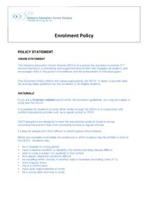 Microsoft Word - Enrolment Policy.docx