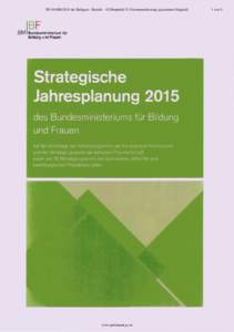 III-540-BR/2015 der Beilagen - Bericht - 02 Hauptdok.T1 Zusammenfassung (gescanntes Original)  www.parlament.gv.at 1 von 5