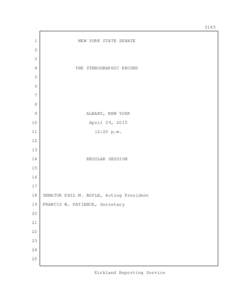 United States Senate / Geography of New York / Geography of the United States / New York / Cooperstown /  New York / Niles /  Michigan / New York State Senate