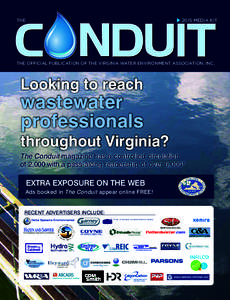 The	[removed]MEDIA KIt the official publication of the virginia water environment association, inc.