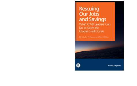 In the days following the fall of Lehman Brothers in autumn 2008, confidence in the global economy was in freefall. This book, first published as an eBook only a few weeks after the event, outlines the fears of some of t