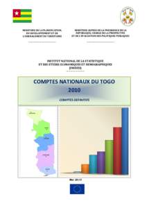 MINISTERE DE LA PLANIFICATION, DU DEVELOPPEMENT ET DE L’AMENAGEMENT DU TERRITOIRE MINISTERE AUPRES DE LA PRESIDENCE DE LA REPUBLIQUE, CHARGE DE LA PROSPECTIVE