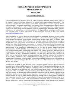 Aboriginal title in New York / Indian Territory / Sovereignty / Tribal sovereignty in the United States / Carcieri v. Salazar / Indian Reorganization Act / Oneida Indian Nation of New York v. County of Oneida / United States v. Navajo Nation / Supreme Court of the United States / Law / Case law / Oneida