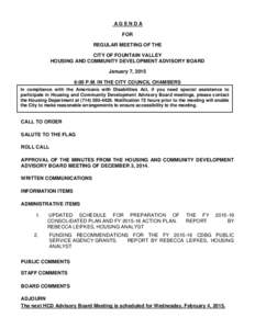 Accessibility / Public comment / United States federal executive departments / Government / Environmental design / Knowledge / Affordable housing / Community Development Block Grant / United States Department of Housing and Urban Development