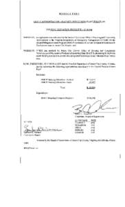 RESOLUTION  GRANT APPROPRIAnON - HAZARD MInGATION GRANT PROGRAM HOUSING ELEVAnON PROJECT II - $146,946
