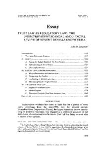 Copyright 2007 by NorthwesternUniversity Schoolof Law Northwestern University Law Review Printed in U.S.A. Vol. 101, No. 3
