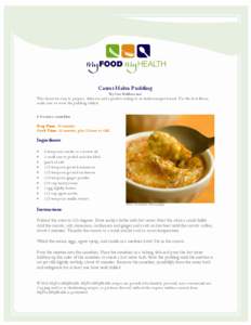 Microsoft Word - Carrot Halva Pudding.doc