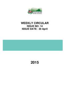 Microsoft Word - Issue 14 Weekly Circular 20 April 2015