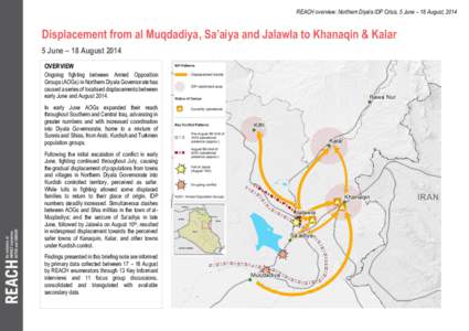 Diyala Governorate / Forced migration / Internally displaced person / Persecution