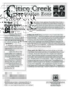 C  itico Creek Recreation Zone