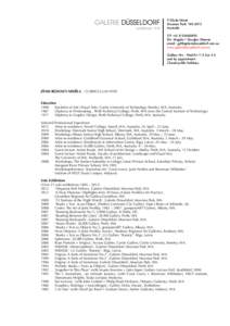 Fremantle / Modern painters / Godfrey Blow / Simpson Medal / States and territories of Australia / Western Australia / Perth /  Western Australia