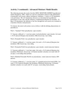 Activity 3 (continued): Advanced Moisture Model Results