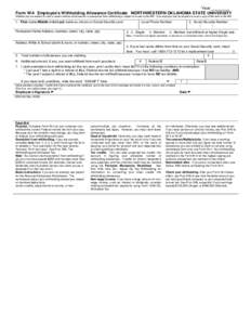 Microsoft Word - w4 form 2011.doc