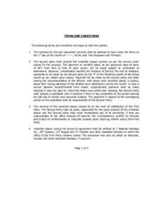 Article One of the Constitution of Georgia / Employment / United Kingdom labour law / Affreightment