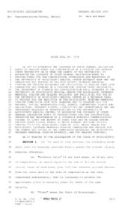 MISSISSIPPI LEGISLATURE  REGULAR SESSION 2007 By: