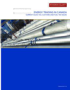 Energy Trading in Canada - Tax Issues
