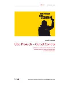 Udo Proksch – Out of Control