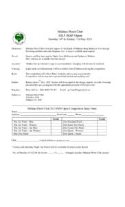 Microsoft Word - ISSF 2015 Entry Form