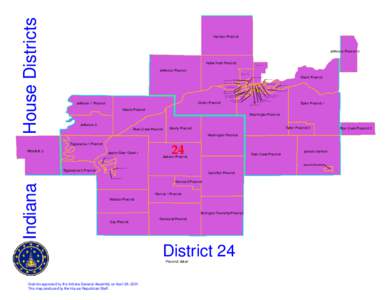 House Districts  Harrison Precinct Jefferson Precinct 3