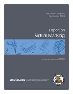 Report to Congress September 2014 Report on  Virtual Marking