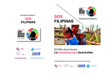 Diptico_SOS-Filipinas_Maquetación[removed]:50 Página 1  Campaña Solidaria SOS FILIPINAS