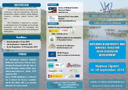 INVITATION  Promoters: Society of Wetland Scientists European Chapter www.sws.org