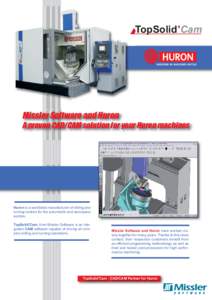 Computer-aided engineering / Machining / Feature recognition / G-code / SolidCAM / Application software / Computer-aided design / TopSolid