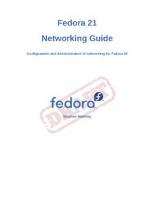 Networking Guide - Configuration and Administration of networking for Fedora 20