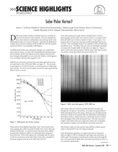 SCIENCE HIGHLIGHTS  >>> NOAO/NSO