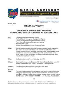 Microsoft Word - BLD evac exercise media advisory