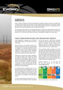 GRID25 NEWSLETTER Issue/No 7. April 2012 Issue No. 9 October November