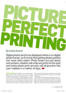 PICTURE PE RFECT PRINTING By Ashley Kramer