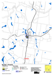 Baw Baw - Thorpdale Unavailable Supply Proposed Industrial  Regional Urban Development Program 2013