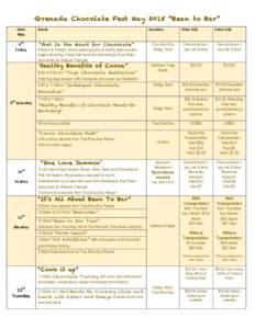 Hot chocolate / Grenada Chocolate Company / Grenada / Soft matter / Political geography / Food and drink / Chocolatiers / Chocolate