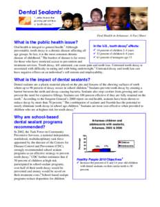 Community water fluoridation