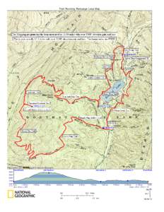 Trail Running Rampage Loop Map  TOPO!® ©2010 Map Map created created with