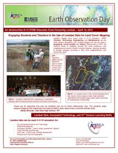 NATIONAL CONSORTIUM FOR REMOTE SENSING EDUCATION, RESEARCH, AND APPLICATIONS [Your State]View PROJECT FACT SHEET
