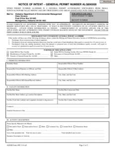 Water / Environmental soil science / Hydrology / Clean Water Act / Water law in the United States / Stormwater / Alabama Department of Environmental Management / Total maximum daily load / Surface runoff / Water pollution / Environment / Earth