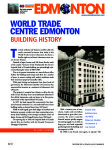 WORLD TRADE CENTRE EDMONTON BUILDING HISTORY T