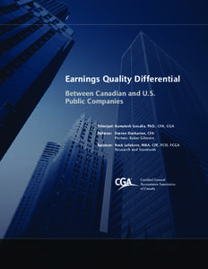 CGA-Earnings Quality Differental_2009.indd