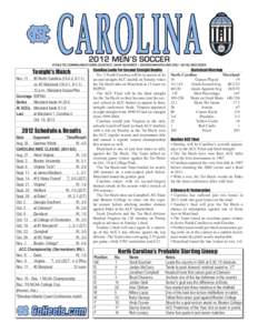 Golf / Virginia Cavaliers football / North Carolina Tar Heels football
